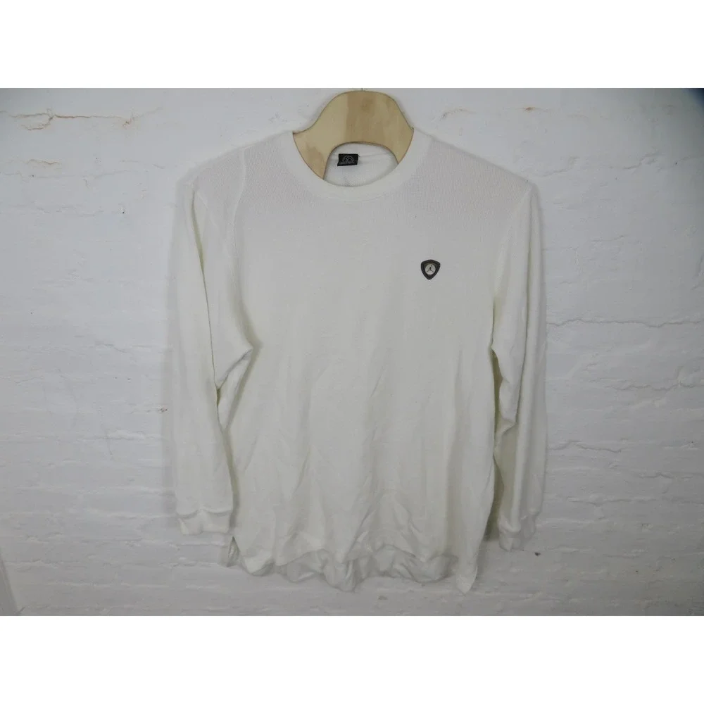 Vtg Air Jordan 2005 Shirt Mens 3XL White Thermal Long Sleeve Jumpman Basketball